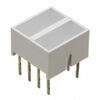 HLMP-2700, светодиодный модуль 2хledх8,89х3,81мм/желтый/585нм/6-20мкд/белый матовый