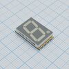KCSA56-123, 1 разрядный сегментный дисплей smd 14,22мм/зеленый/570нм/2.2-4.6мкд/оа