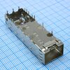 L-KLS12-SFP+05, аксессуар для разъема кожух sfp+ прямоугольный серебристый никелевый лоток
