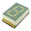 KCSA03-105, 1 разрядный сегментный дисплей smd 7,62мм/красный/630нм/3.6-6.4мкд/оа
