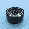 AYS29DH17-5G-HOLDER, линза черная для светодиода 3535/3030/5050, эфф=93%, ~5°, 29,1mm h:17mm, pmma