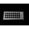 ALHB173D24LED90G, групповая прямоугольная линза 3x8 на 24 светодиода 3030/2835/5050, эфф=90%, 90°, 173x71.4mm h:9.3mm, pmma