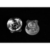 ALS21D10G, линза с клеевой основой для светодиода 3535/3030, эфф=93%, ~10°, 21.58 mm h:11.4mm, pmma