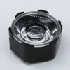 AYS29DH17-5G-HOLDER-P, линза с черным гексагональным холдером с пинами для светодиода 3535/3030/5050, эфф=90%, ~5°, 29,1mm h:17mm, pmma