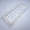 CS14263_HB-IP-2X6-WWW, групповая линза 2x6 на 12 светодиодов lg innotek серии lemwa33x, индустриальная диаграмма 98°, эфф=94%, 173x71,4x11,4mm