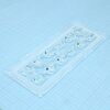 CS14145_STRADA-IP-2X6-DWC-90, групповая линза 2x6 под 12 светодиодов lg innotek серии lemwa33x, уличная овальная диаграмма направленности(развернута на 90°), в комплекте силиконовая прокладка, эфф=94%, 173x71,4x8,98mm