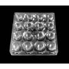 ALHB50D16LED20G, групповая квадратная линза 4x4 на 16 светодиодов 3030 эфф=90%, ~20°, 50x50mm h:10.3mm pc-1250z