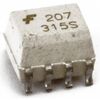 MOCD217M, оптопара транзисторная двухканальная 2.5кв /30в 0.15a кус=100%... 0.24вт -40...+100°c