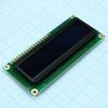 WEH001602AGPP5N00001, oled символьный 16х2 (1602a), зеленый, 8-битный паралл. интерфейс/опц. spi, vdd = 5в, -40...+80с