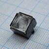 CP12942_LARISA-O-CLIP8, линза для osram oslon 40° x 22°/ lg lemwa33x 38° x 28° 9.9x9.9 mm h:7.5 mm