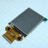 MI0283QT-11, tft 2.83", 240xrgbx320, интерф. rgb,8/16 бит паралл.,spi, 65k/262k, подсв. led, ярк. 240 cd/m2, контрастность 500:1, напр. питания 2,3...3,3в, резистивный тачскрин, драйвер ili9341, 6o'cl, -20...70с