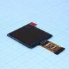 WEO128128ALAP3N00000, oled 1.5" графический, 128х128, cog, желтый, интерф. 6800, 8080, spi, i2c, контроллер ssd1327zb, vdd 3в, -40 ... -80 с