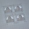 C12362_STRADA-2X2-DWC, квадратная модуль линза 2x2 на 4светодиода lg innotek серии lemwa33x, эфф=94%, ассиметричная, 50x50mm h:6mm