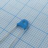 DEBB33D221KC1B, cap ceramic 220pf 2000v b 10% (4.5 x 5mm) radial 5mm 85c bulk