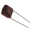 0.1UF 630V 10% CL21, конденсатор металлоплёночный полиэтилентерефталатный 0,1мкф 630в ±10% (17,5х6х11мм) шаг выводов 15мм 85°с