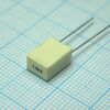 R82DC4100DQ60J, конденсатор металлоплёночный полиэтилентерефталатный 1мкф 63в ±5% (7.2х5х10мм) шаг выводов 5мм 105°с автомобильного применения лента в коробке