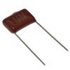 0.47UF 250V 10% CL21, конденсатор металлоплёночный полиэтилентерефталатный 0,47мкф 250в ±10% (18х7х13,5мм) шаг выводов 15мм 85°с