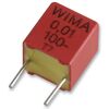 FKP2D001001D00JSSD, конленсатор пленочный 100пф 100в полипропиленовый ±5% (7.2 x 4.5 x 6мм) радиальный пластиковый прямоугольный корпус 5мм 100°c россыпь