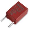 MKS2C021001A00JSSD, конденсатор металлоплёночный полиэтилентерефталатный 0.01мкф 63в ±5% (7.2х2.5х6.5мм) шаг выводов 5мм 125°с автомобильного применения россыпь