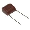 2.2UF 100V 10% CL21, конденсатор металлоплёночный полиэтилентерефталатный 2,2мкф 100в ±10% (23х9,5х17мм) шаг выводов 20мм 85°с
