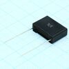ECQUAAF104K, металлоплёночный полипропиленовый конденсатор x2, 0.1мкф ±10%, 275vac, радиальные выводы с шагом 15мм, (17.5 x 5 x 12мм)