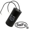 CBB60 40UF 450V WIRE (SAIFU), пусковой конденсатор saifu cbb60, 40 мкф, 450 в, с проводом