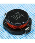 P0250.105NLT, индуктивность проволочная силовая неэкранированная 1000мкгн ±15 % 100 кгц 0.56 а 1.8ом по постоянному току лента на катушке