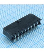 436500800, соединитель провод-плата hdr 8 контактов шаг 3мм угловой монтаж в отверстие серия micro-fit 3.0 лоток