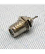 F гнездо на блок, гайка, тип2, вч разъем