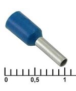 DN01006 BLUE (1.4X6MM), наконечник на кабель dn01006, синий, 1.4x6 мм