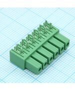 15EDGA-3.81-06P-14-00A(H), разъемный клеммный блок, 6 контактов. серия 15edga-3.81