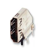 2007435-1, соединитель hdmi, displayport и dvi recpt тип a 1p