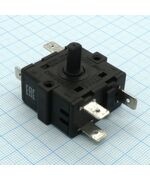 DS XK-2-5p (RT2), переключатель четырехпозиционный (3рабочих+выключен) для электроплит