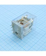 JZX-18FF-2C-B-AC220V-1, реле силовое 10а две контактных группы на переключение катушка 220в ac