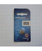 CR1220 Renata, элемент питания литиевый,3в