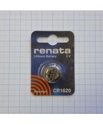 CR1620 Renata, элемент питания литиевый,3в