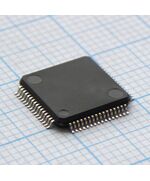 AT32F407RCT7, микроконтроллер artery, ядро m4. конфигурируемые flash и sram память. до 256kb flash, до 224кб sram. 2 can, 1 usb device, ethernet mac