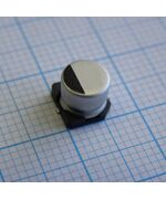 CA016M0033RED-0605, конденсатор электролитический стандартный 16в 33мкф ±20%, 2000 часов, -40...+85°c, 6.3*5.4