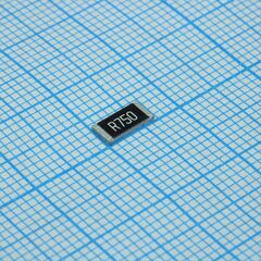 RBJ-12UR750JT, толстопленочный чип-резистор 2512 0.75ом ±5% 1вт ±400ppm/°c лента на катушке