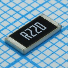 RLP73K3AR22JTE, толстопленочный чип-резистор 2512 0.22ом ±5% 2вт ±200ppm/°c лента на катушке