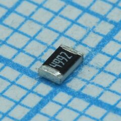 RT0805BRD0749K9L, тонкопленочный чип-резистор 0805 49.9ком ±0.1% 0.125вт -55°с...+155°с
