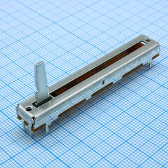 PTA4543-2015DPB103, резистор переменный карбоновый 10ком ±20% 0.25вт (60х9х24.5)мм монтаж в отверстие