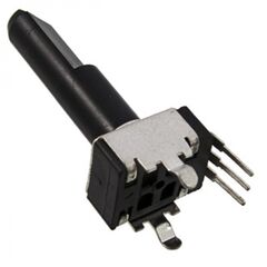 RS09-N-30 10K, потенциометр rs09-n-30 10k, угол поворота 280°, характеристика в