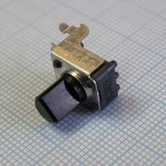 RK09K1110AK4, singl-unit, horisontal, flat shift 15mm, 10k, 1b