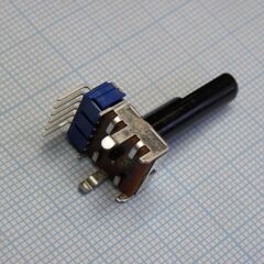 RK12L1230C0T, dual-unit, vertical, flat shift 30mm, 10k, логариф. хар-ка (15a), for tone