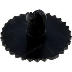 CA14 14003 NEGRO, ручка (колесо) к ca14 чёрная 16мм