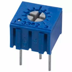 TSR-3362P-253R, потенциометр однооборотный керметный 25ком 0.5вт ±10% (6.6 x 6.99 x 4.7мм)