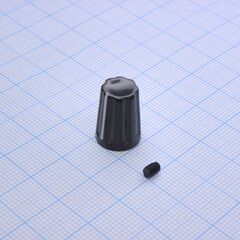 Ручка K16-01 bakelite d=4, ручка управления, на вал 4 мм