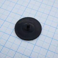 CA9 FIG 9041 NEGRO, ручка (колесо) к ca9 чёрная ф=21мм