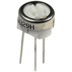 3329H-1-504LF, потенциометр однооборотный керметный 500ком 0.5вт pc pin